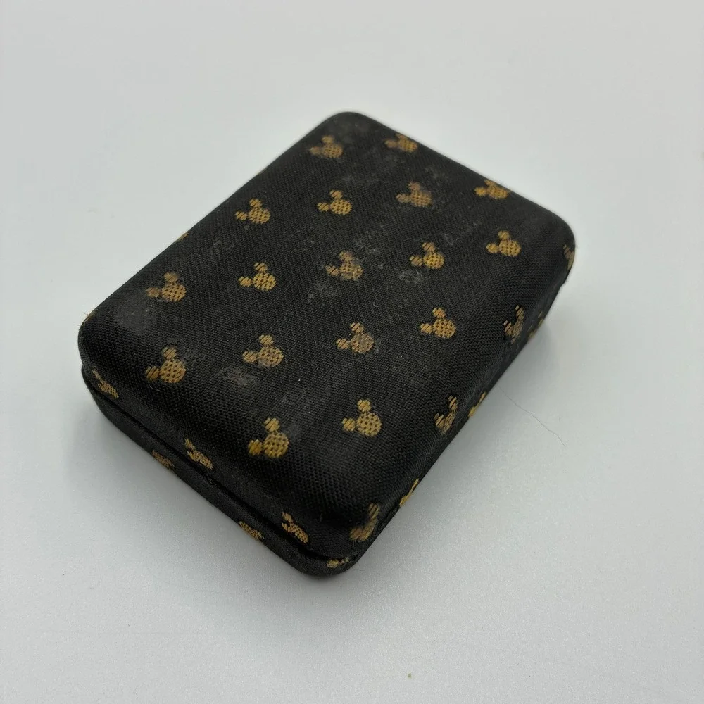 Vintage Mickey & Co Colibri Gold Tone Money Clip Mickey Mouse USA Made Boxed